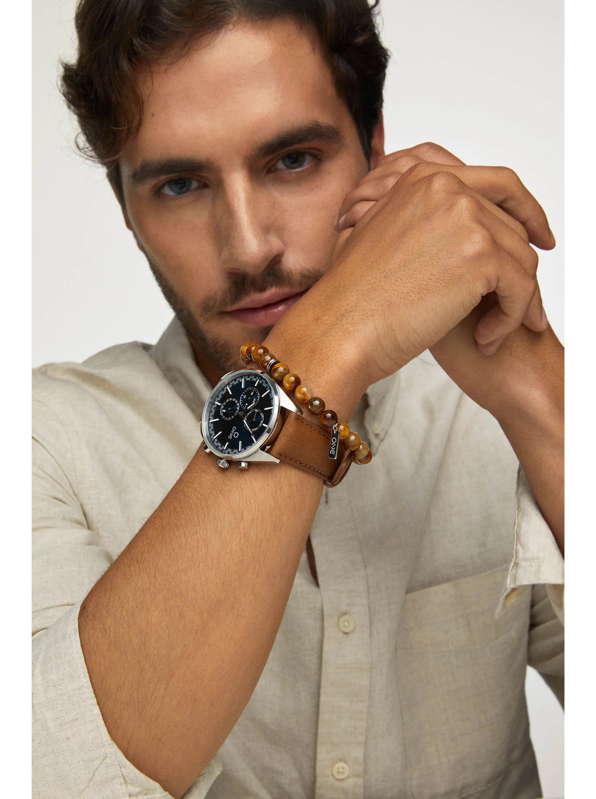 Pulseira One Men Woods Castanho - Image 3