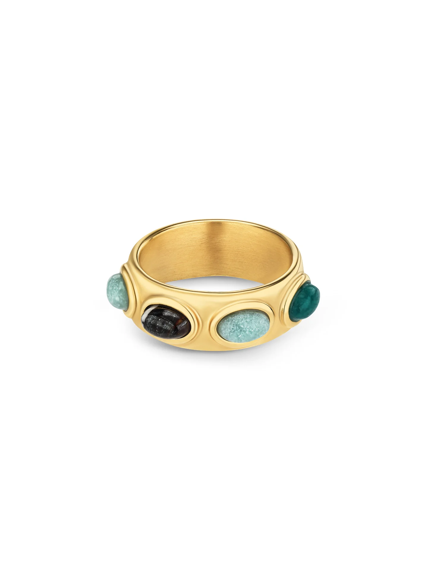 Anel One Bold 14 Gold - Image 2