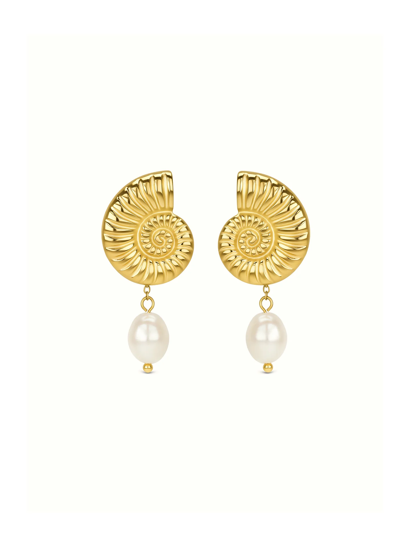 Brincos One Coral Pearl - Image 2