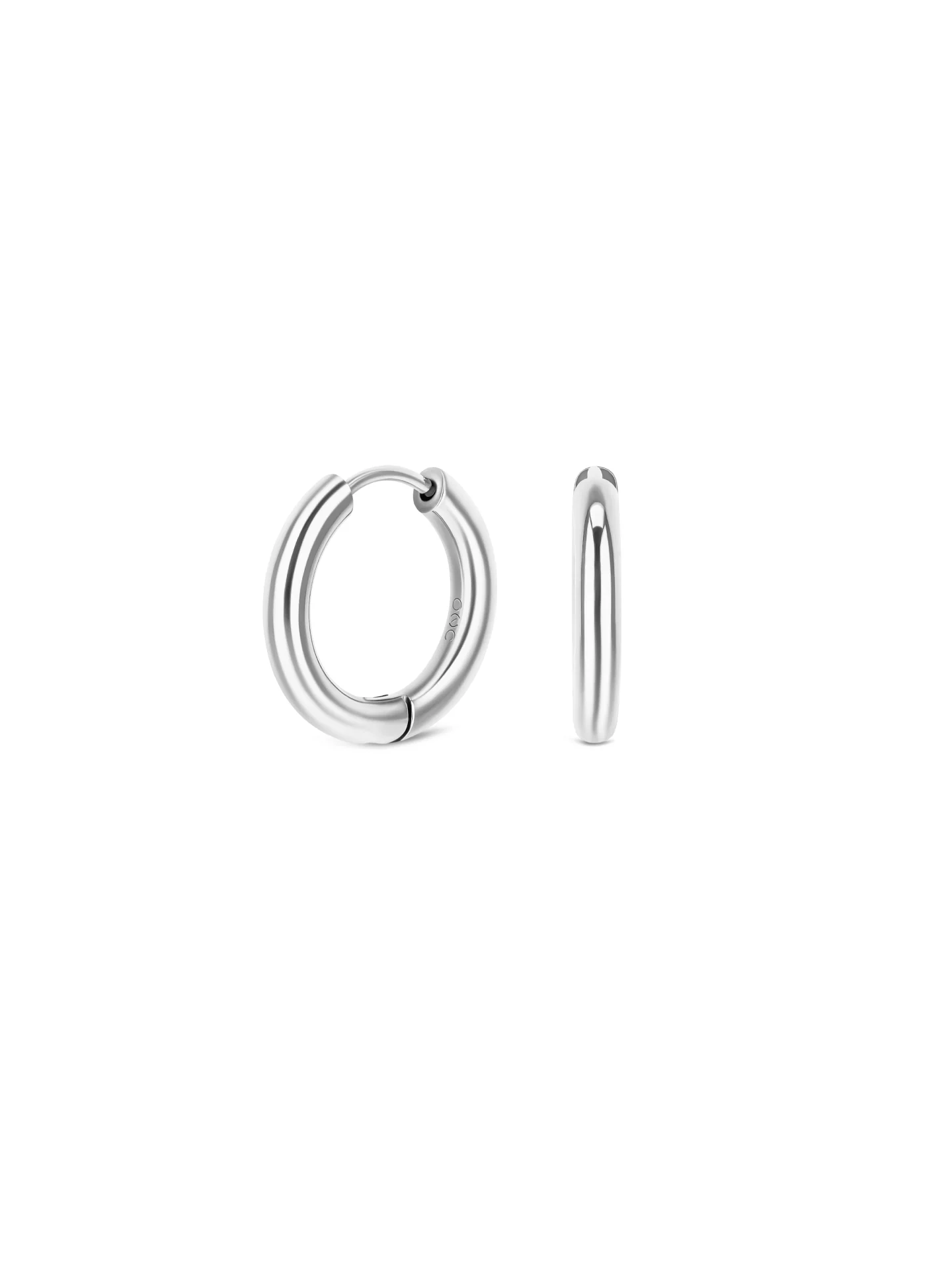 Brincos One Master Hoop Silver - Image 2