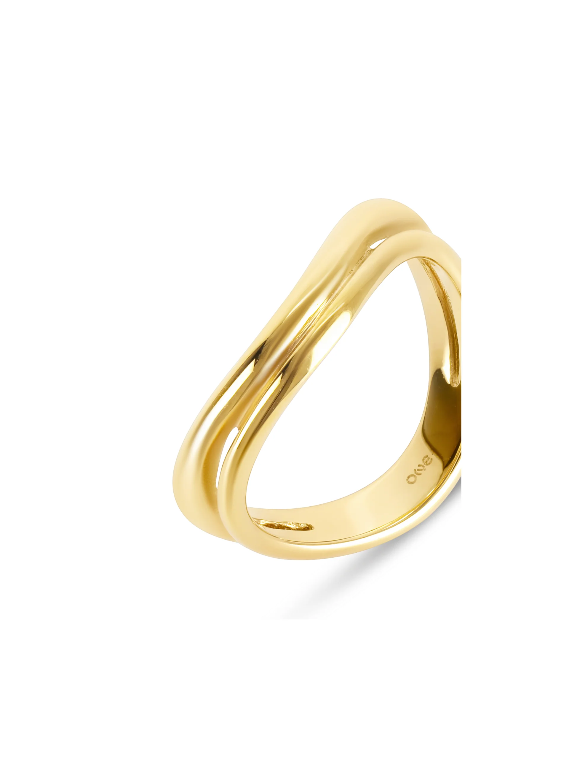 Anel One Infinity Double Gold - Image 6
