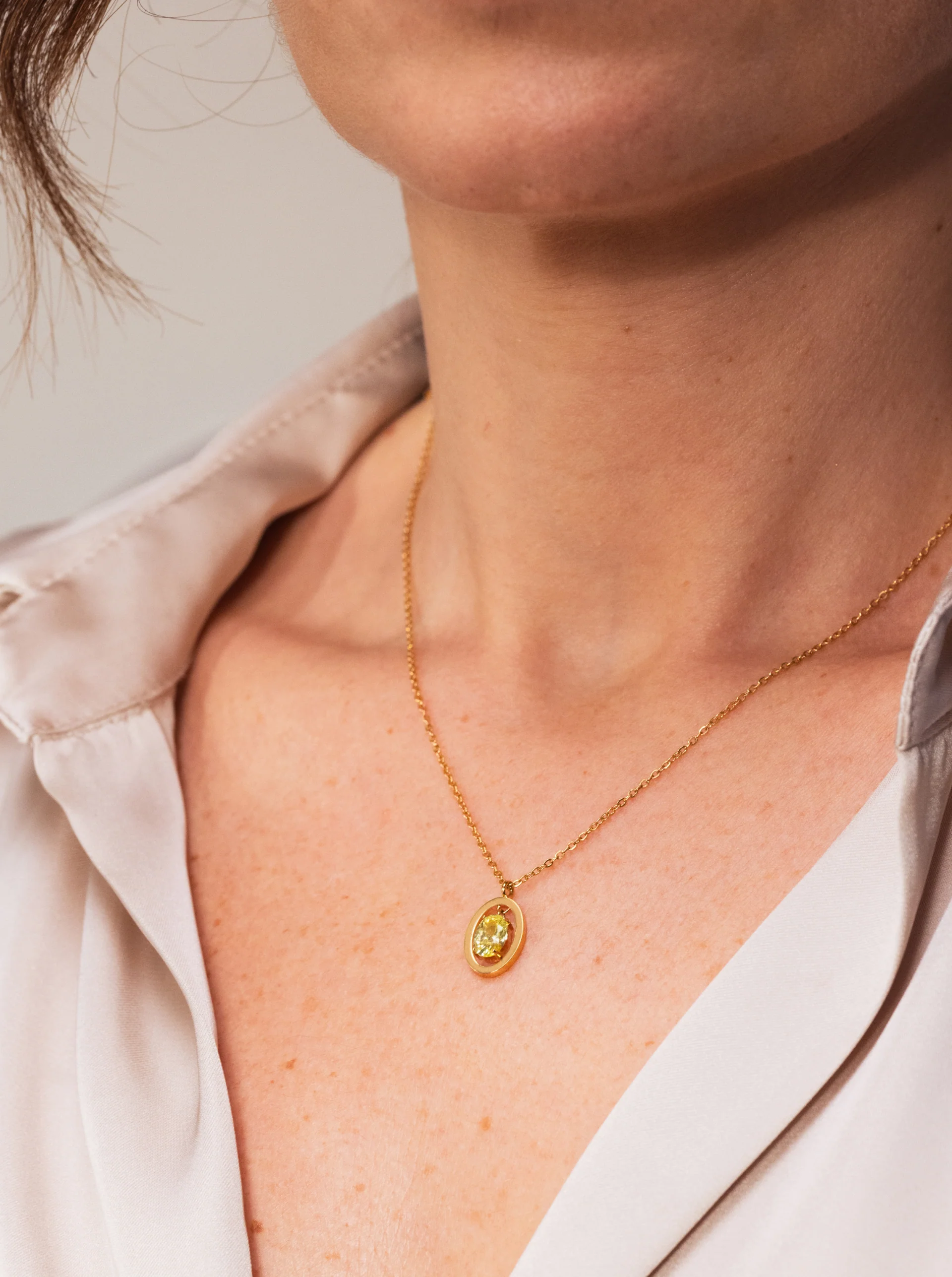 Colar One Birthstone Agosto - Força - Image 2