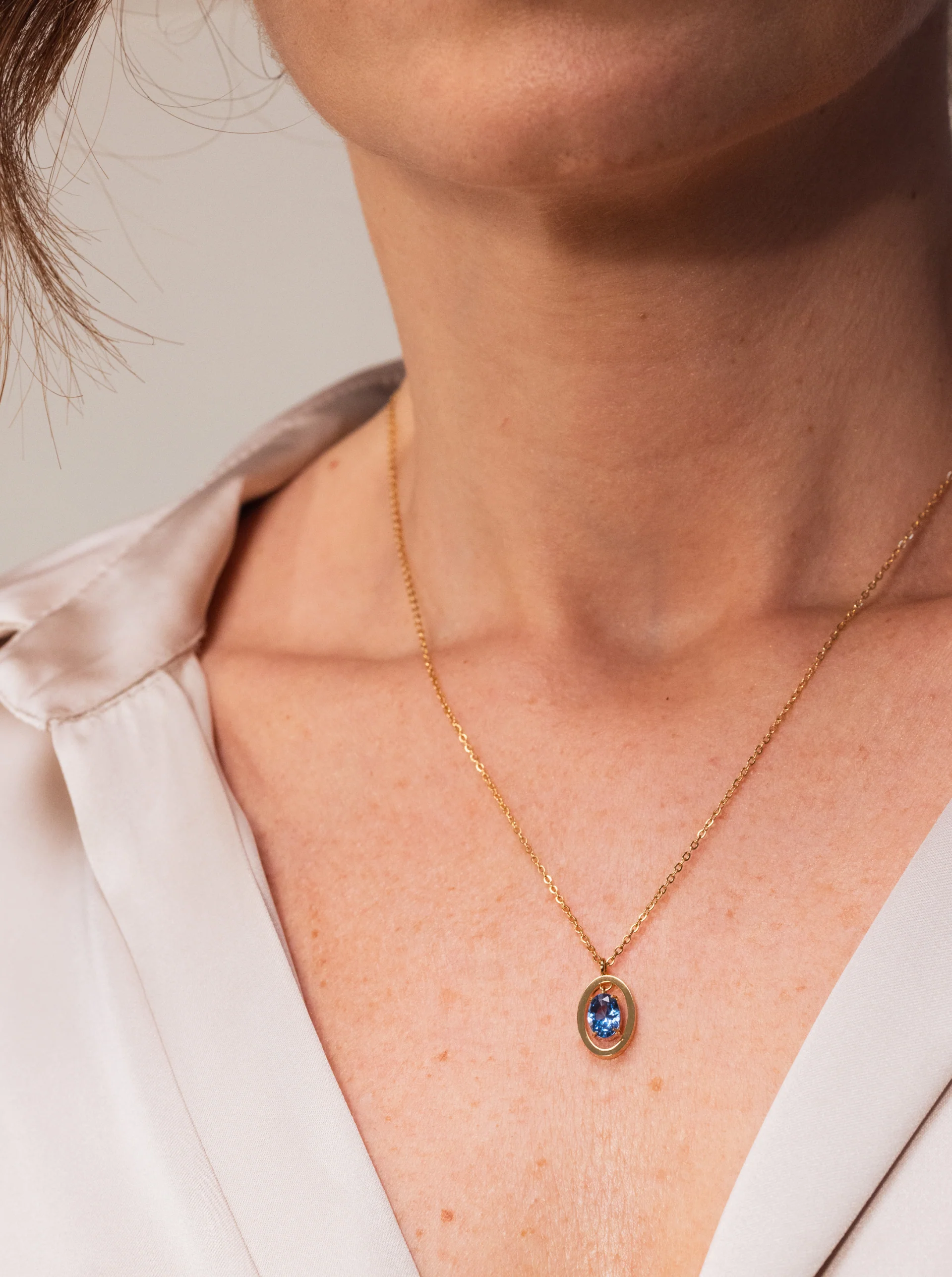 Colar One Birthstone Setembro - Prosperidade - Image 2