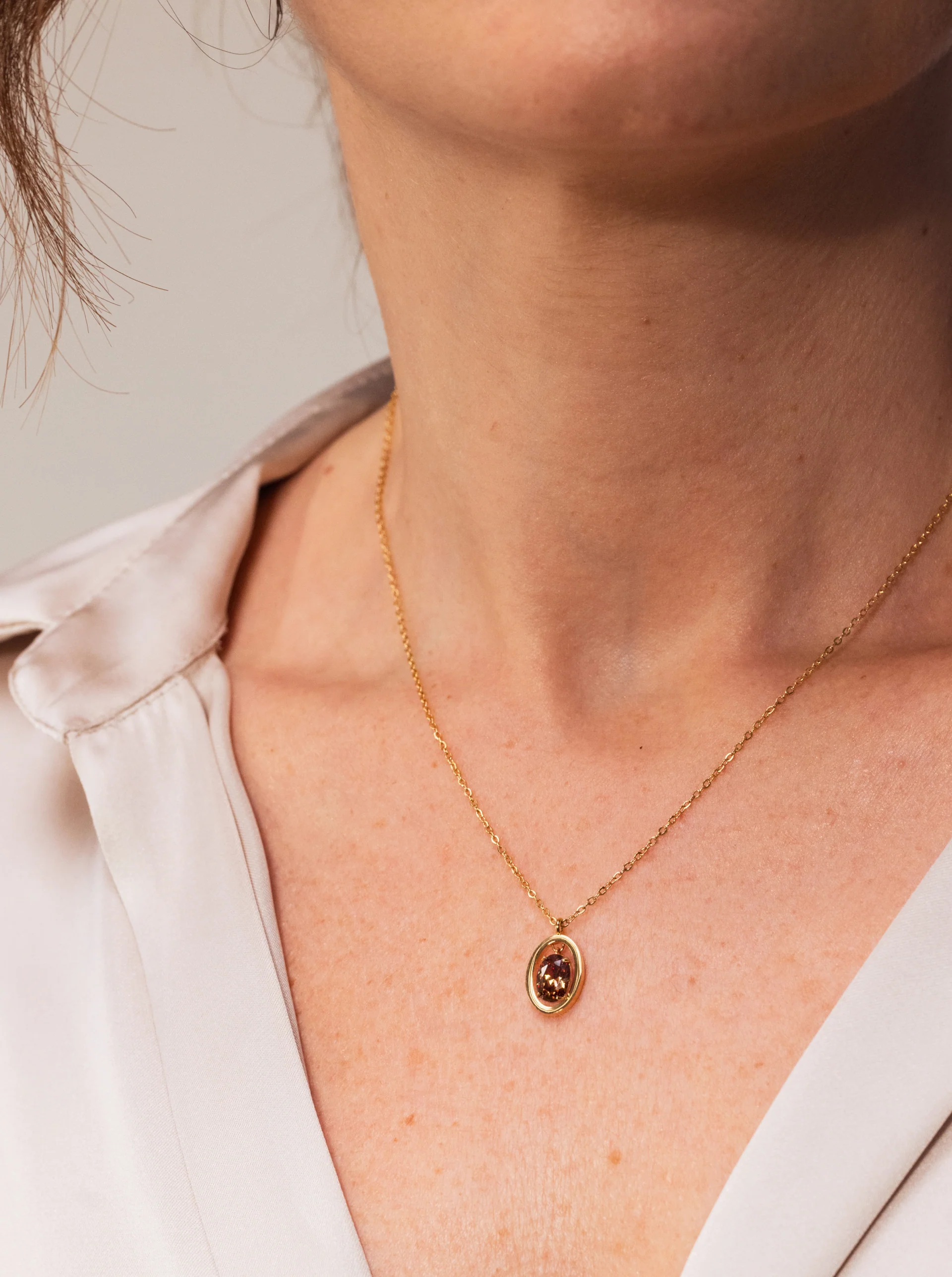 Colar One Birthstone Novembro - Sucesso - Image 2