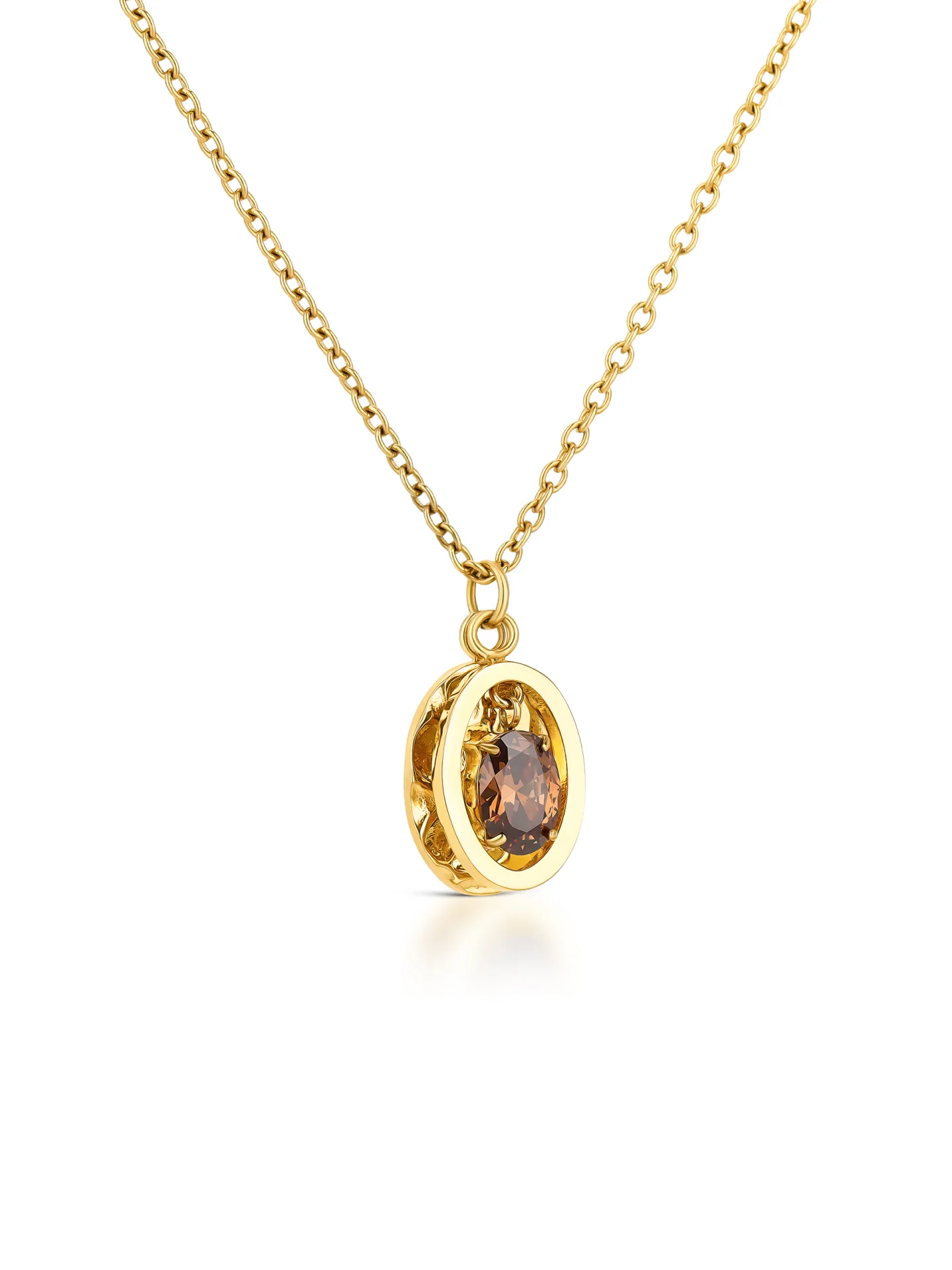 Set Colar & Brincos One Birthstone Novembro - Image 3