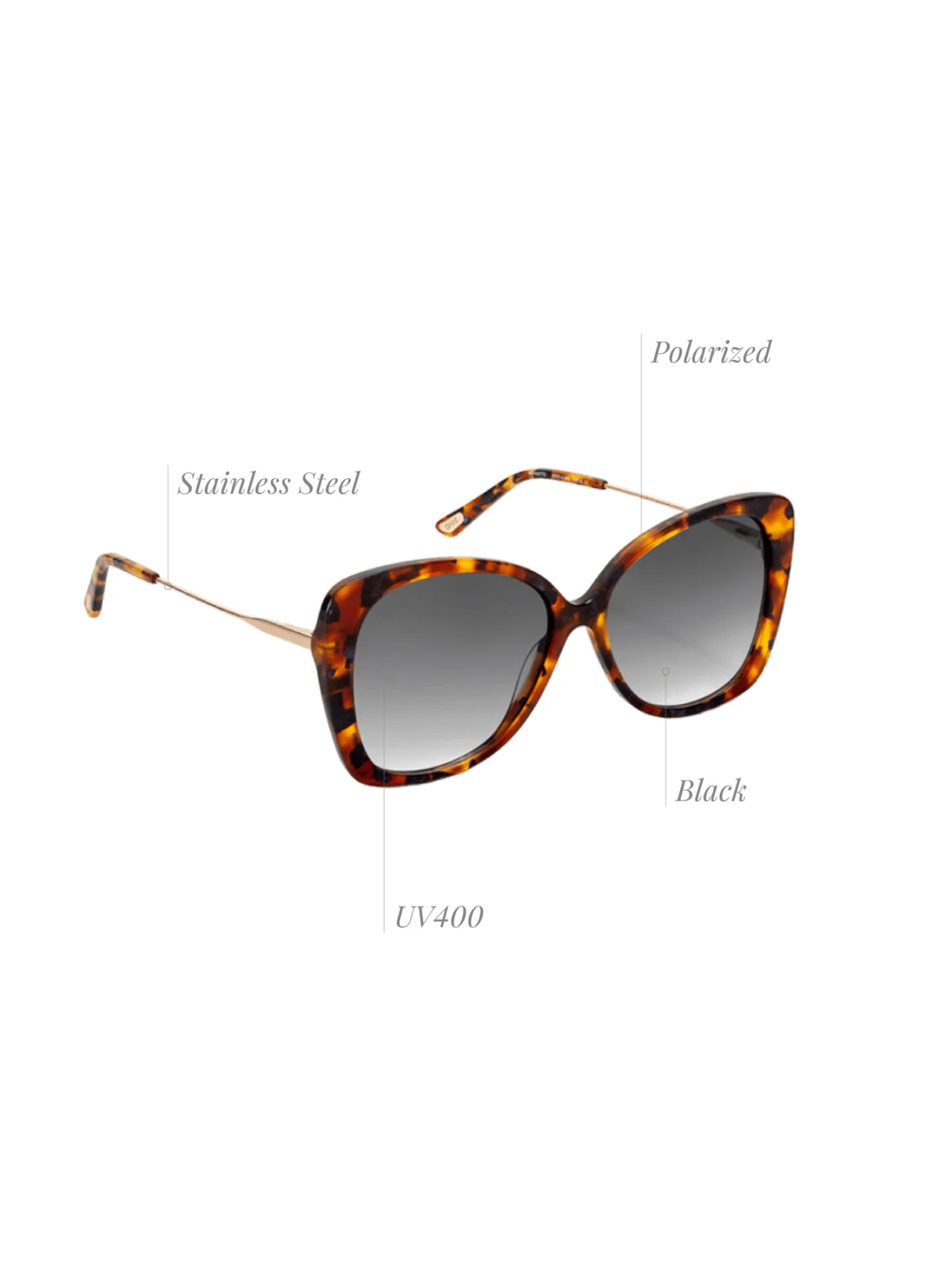 Óculos de Sol One Preppy Castanho - Image 3